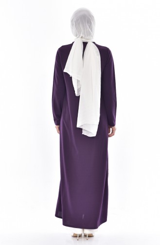 Purple Abaya 2012-02