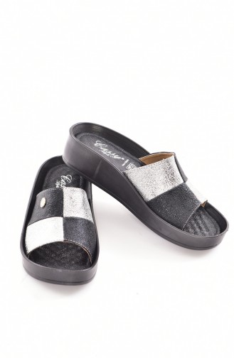 Black Summer Slippers 50240-01