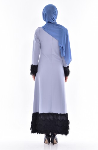 Blue Hijab Dress 81539-02