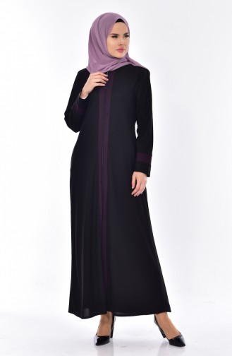 Purple Abaya 0119-08