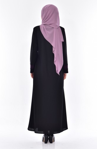 Purple Abaya 0119-08