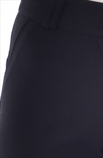 Pantalon Simple avec Poches 0151-01 Noir 0151-01