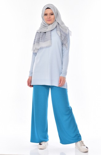 Knitwear Sweater 4653-07 Light blue 4653-07