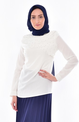 Blouse Blanc 0802-02