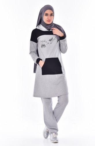 Gray Tracksuit 0388-03