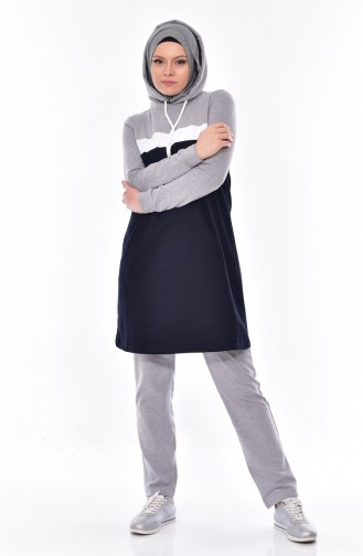 Gray Tracksuit 8153-05