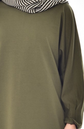 Bat Sleeve Tracksuit Suit 0037-01 Khaki 0037-01