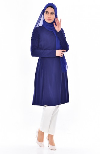 BWEST Belted Tunic 8152-02 Navy 8152-02