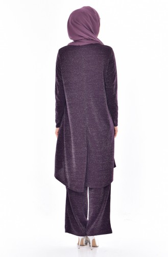 Tunik Pantolon İkili Takım 1953-04 Mor