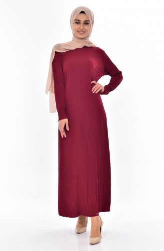 Robe Plissée 50844-03 Bordeaux 50844-03