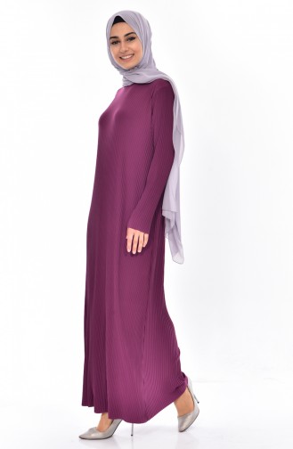 Purple Hijab Dress 50844-06
