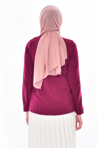 Blouse Perlées 1160-07 Plum 1160-07