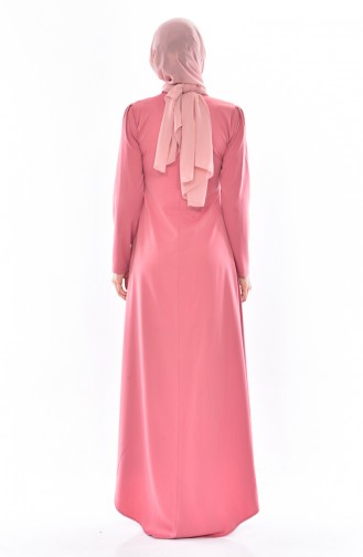 BENGISU Tailed Dress 4098-12 Dried Rose 4098-12