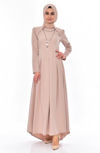 Nerz Hijab Kleider 4098-13