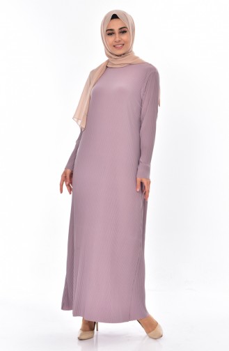 Mink Hijab Dress 50844-04