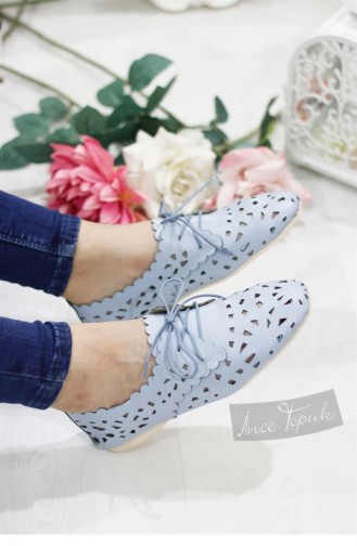 Baby Blue Casual Shoes 8YAZA0346609