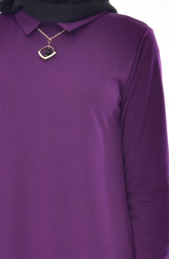 Buglem  Necklace Dress 3027-04 Purple 3027-04
