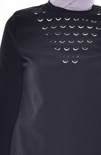 Blouse Perlées 1160-08 Noir 1160-08