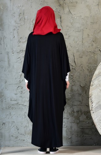 Black Abaya 1009-02