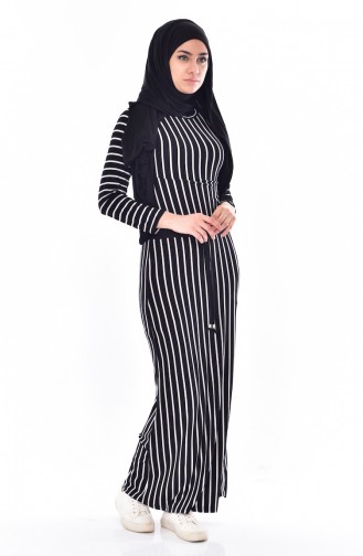 Black Hijab Dress 0241-01