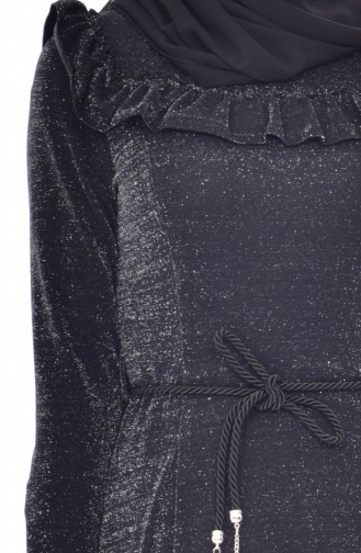 Black Hijab Dress 0203-01