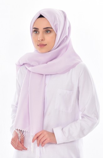 Châle Simple avec Franges 901280-31 Lila 31