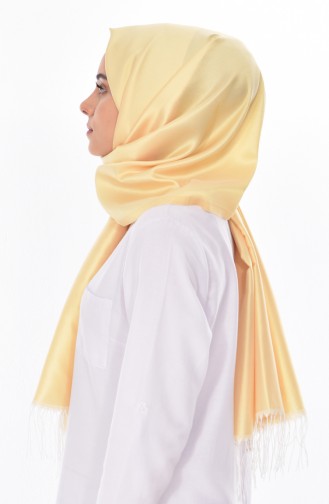 Light Yellow Shawl 26