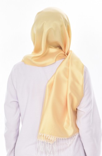 Light Yellow Shawl 26