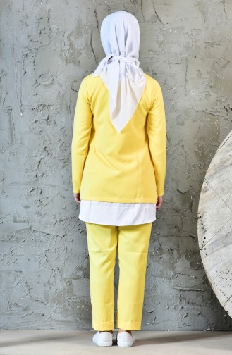 Tunik Pantolon İkili Takım 1957-09 Sarı