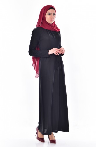 Robe Hijab Noir 3800-05
