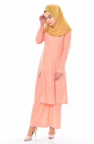 Dark Salmon Tuniek 3720-11