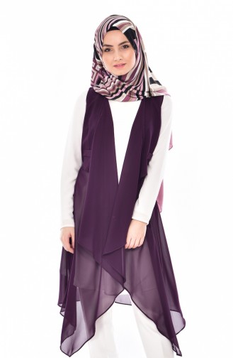 سترة بدون أكمام أرجواني 41164-03
