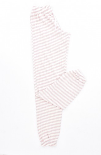 Striped Pajamas Suit  4134-01 Mink Green 4134-01