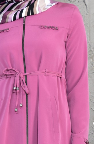 Asymmetrisches Cape mit Reißveerchluss 6054-11 Rosa 6054-11