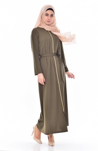 Abayas Khaki 6026-01