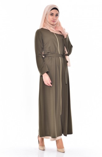 Abayas Khaki 6026-01