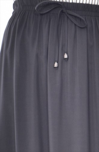 Beli Lastikli Etek 1008-14 Koyu Yeşil