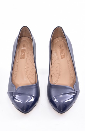 Navy Blue High-Heel Shoes 50251-03