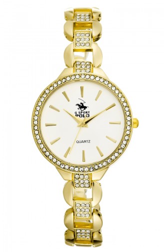 Golden Wrist Watch 17215