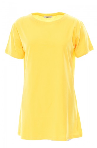 Basic Tişört 18057-06 Sarı