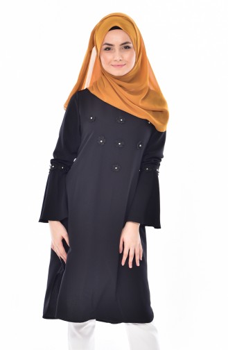 ELIFSU Spanish Sleeve Pearl Tunic 1227-04 Black 1227-04