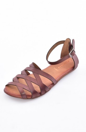 Tobacco Brown Summer Sandals 50248-03