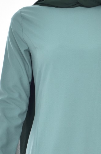 Tunik Pantolon İkili Takım 1163-08 Çağla Yeşili