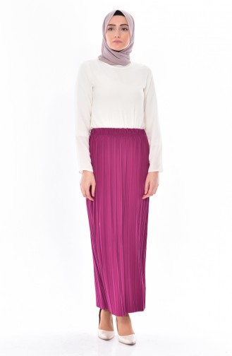 Plated Skirt 20971-08 dark Fuchsia 20971-08