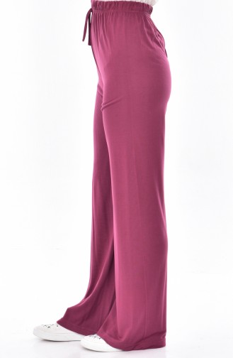 Elastic waist Trousers 1320-12 Light Burgundy 1320-12