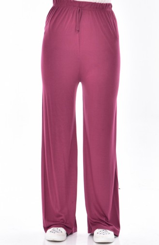 Elastic waist Trousers 1320-12 Light Burgundy 1320-12