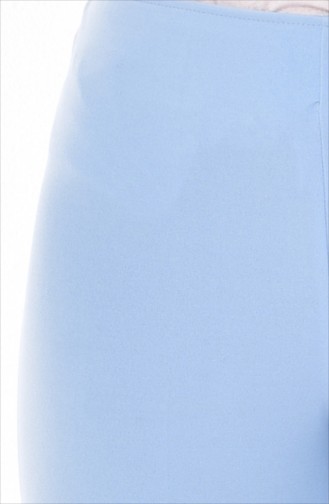 İspanyol Paça Pantolon 4013-04 Bebe Mavisi 4013-04