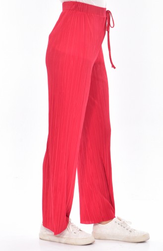 Pleated Pants 4021-04 Red 4021-04