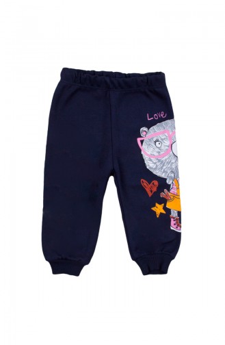 Navy Blue Children and Baby Pants 048LAC-01