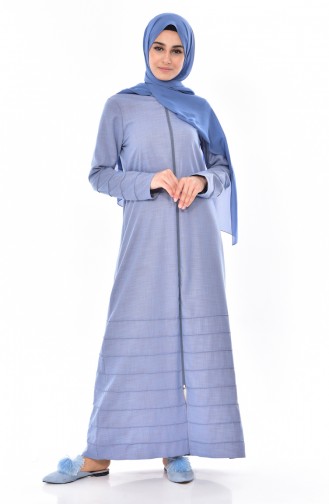 Blue Abaya 49501-05